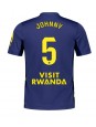 Atletico Madrid Johnny Cardoso #5 Replika Borta Kläder 2025-26 Kortärmad